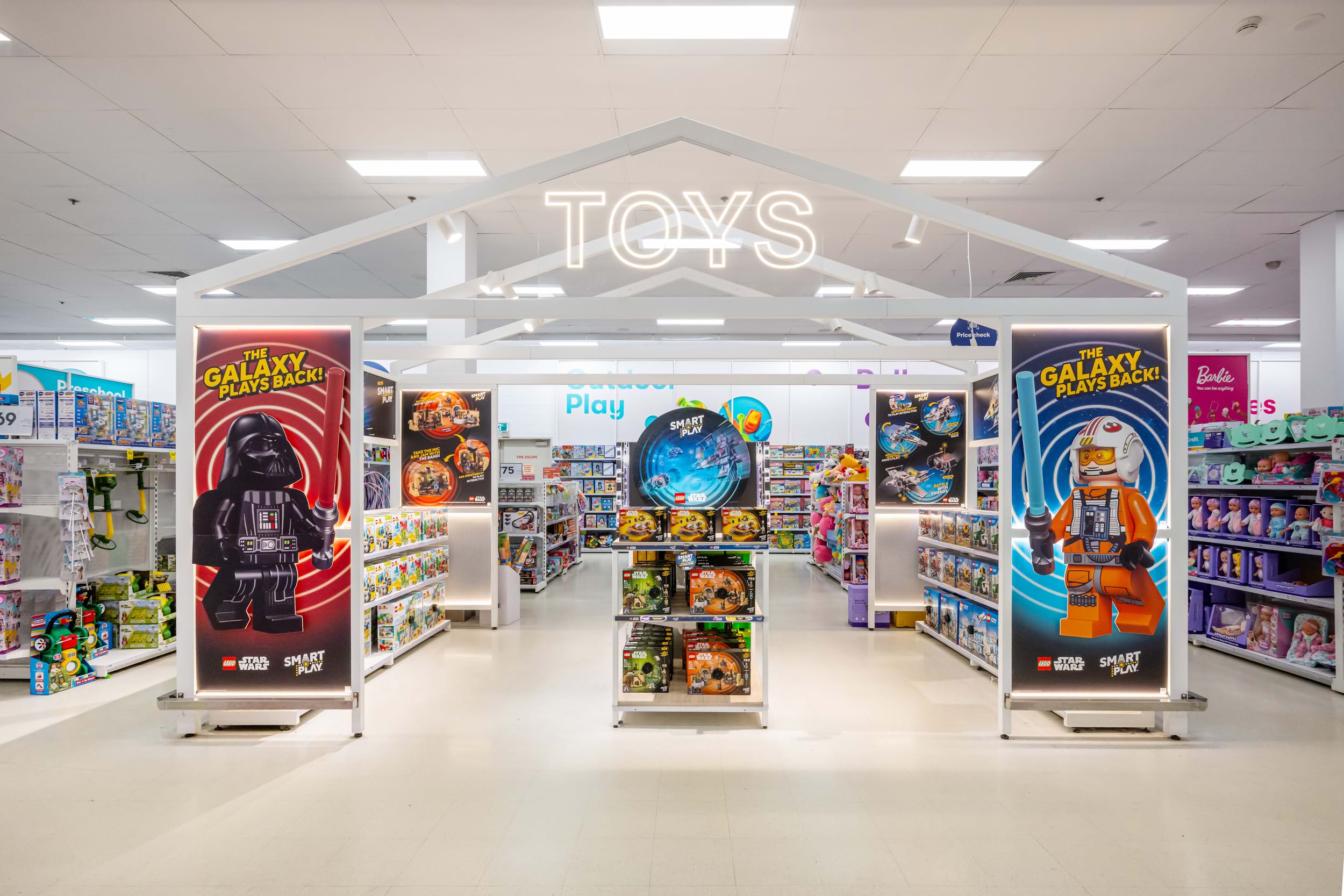 Retail Theatre for Lego at Big W - Styleprint