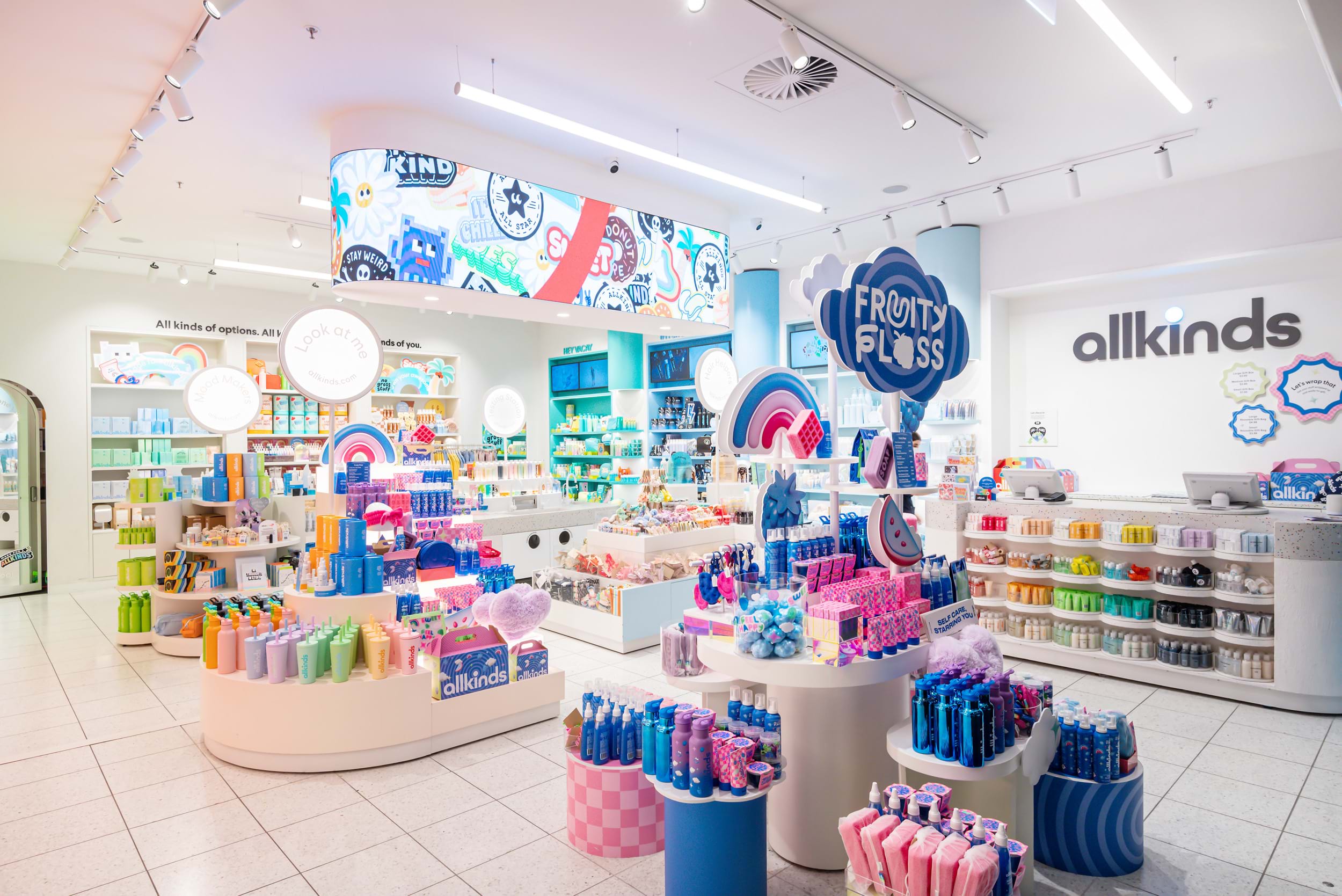 Styleprint visual merchandising activation for AllKinds