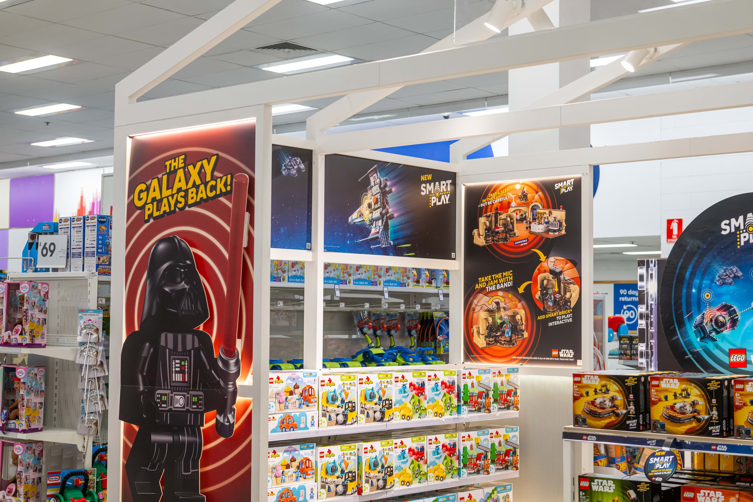 Retail Theatre for Lego at Big W - Styleprint