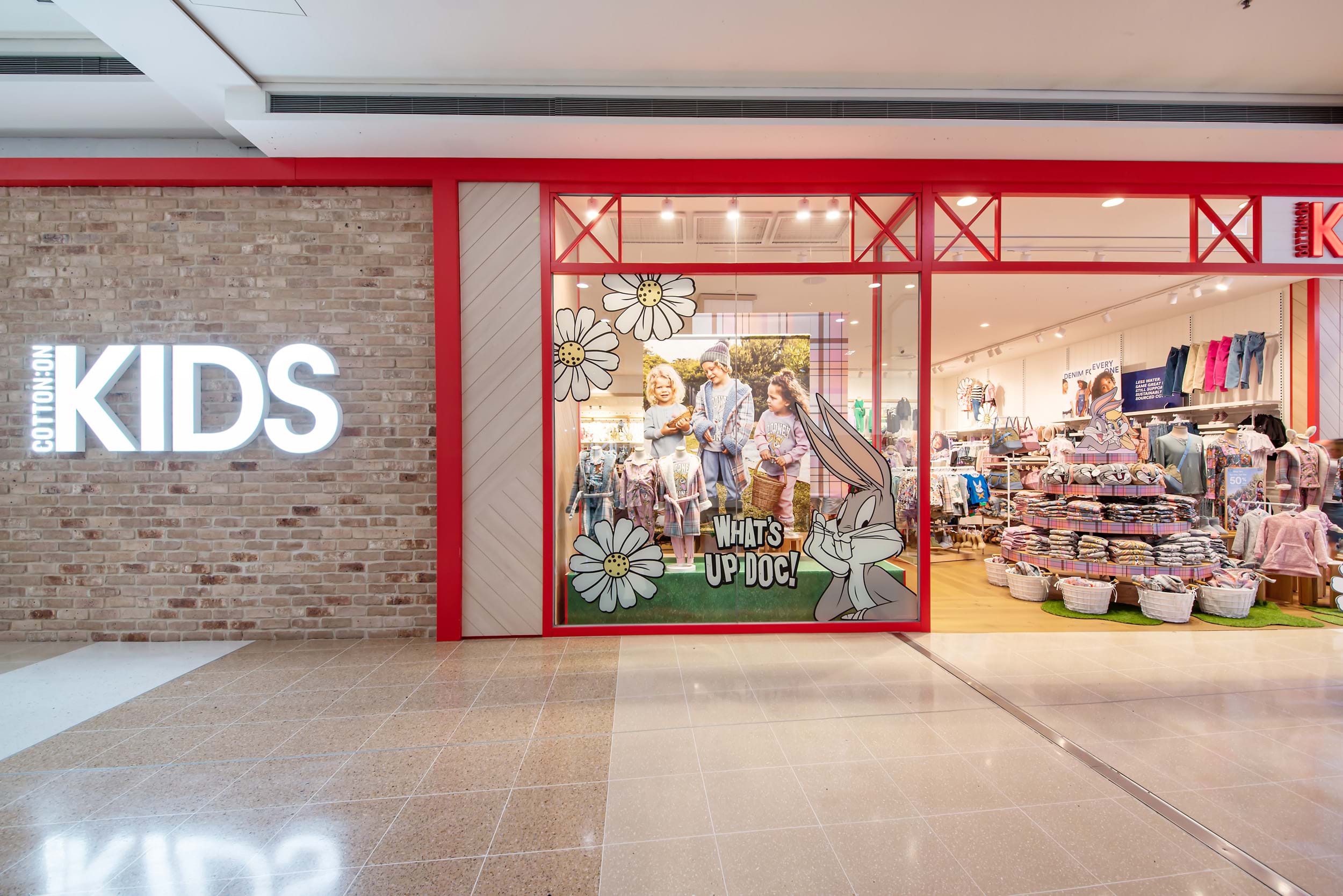 Styleprint visual merchandising activation for Cotton On Kids