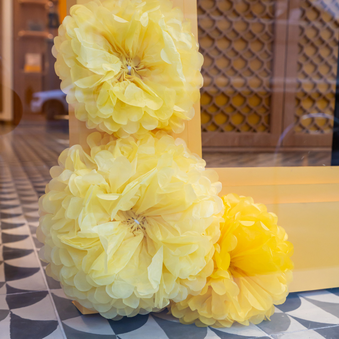 Styleprint visual merchandising activation for Faure Le Page Melbourne boutique