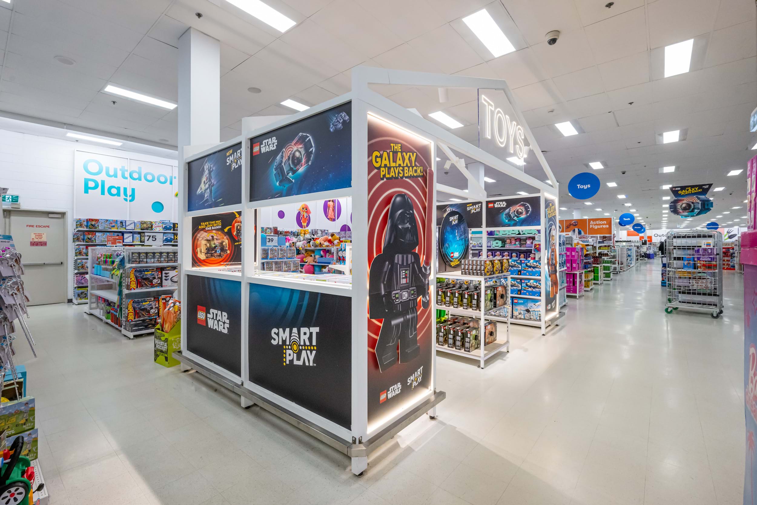 Retail Theatre for Lego at Big W - Styleprint