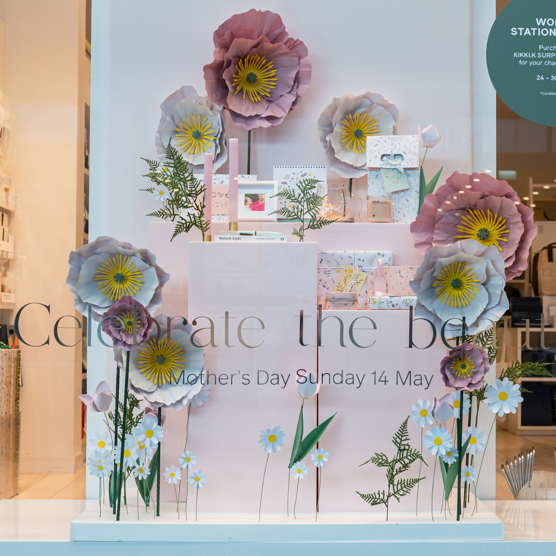 Styleprint visual merchandising activation for kikki.K