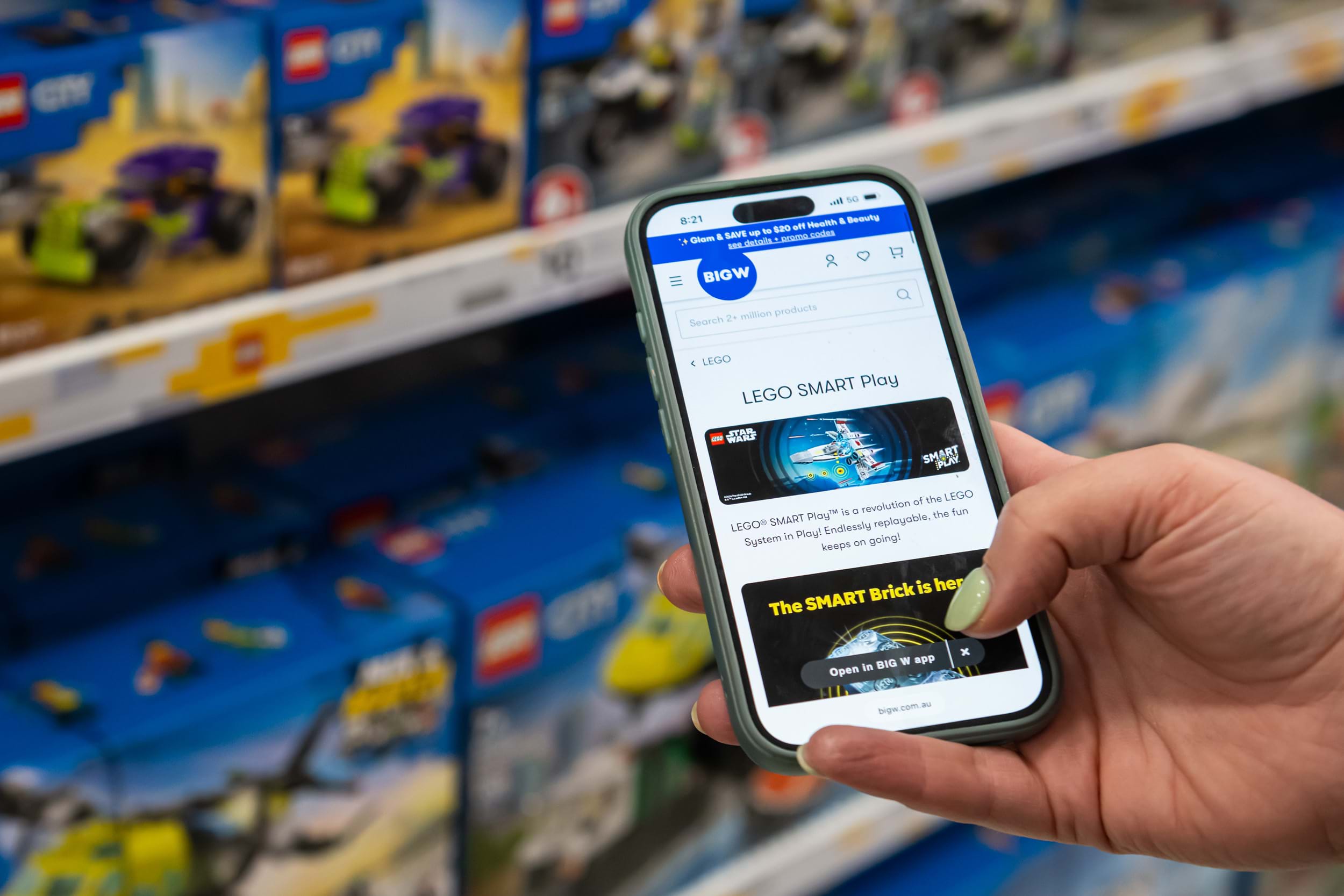 Retail Theatre for Lego at Big W - Styleprint